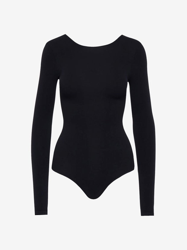 COMMANDO Ballet Scoop-Back Long Sleeve Bodysuit