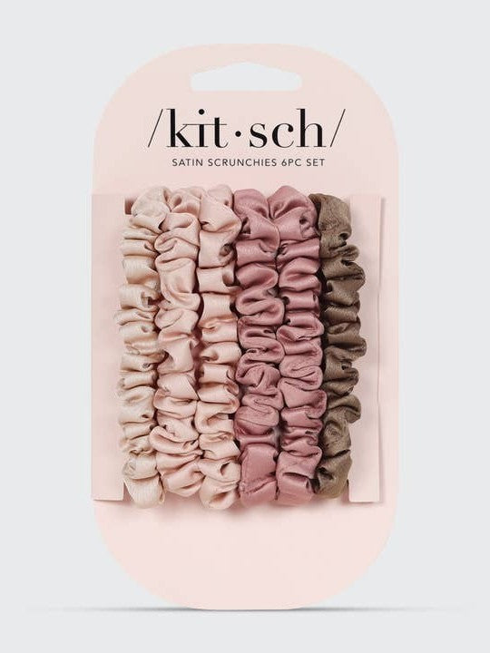 KITSCH Ultra Petite Satin Scrunchies