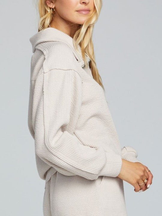 SALTWATER LUXE Lisa Half Zip Pullover