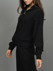 RD STYLE Vae Half Zip Sweater and Drawstring Pant Set