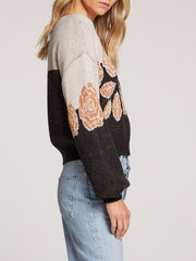 SALTWATER LUXE Mimi Floral Sweater