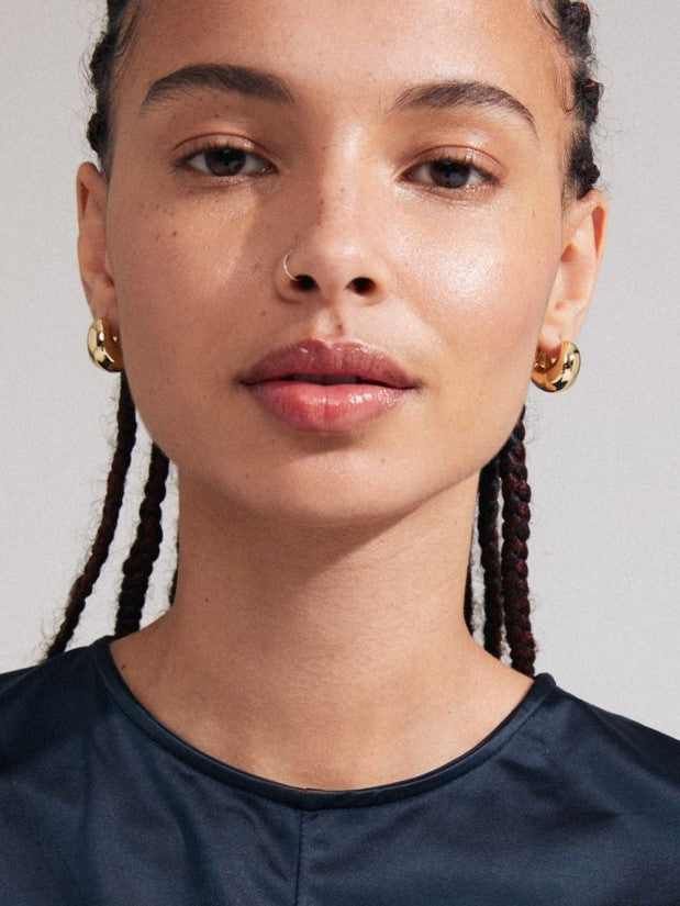 PILGRIM Light Chunky Earrings