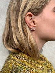 PILGRIM Clara Cross Pendant Earrings