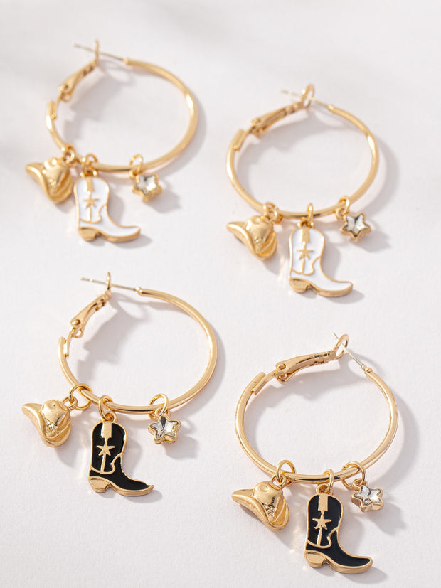 27 Western Charm Hoop Earrings