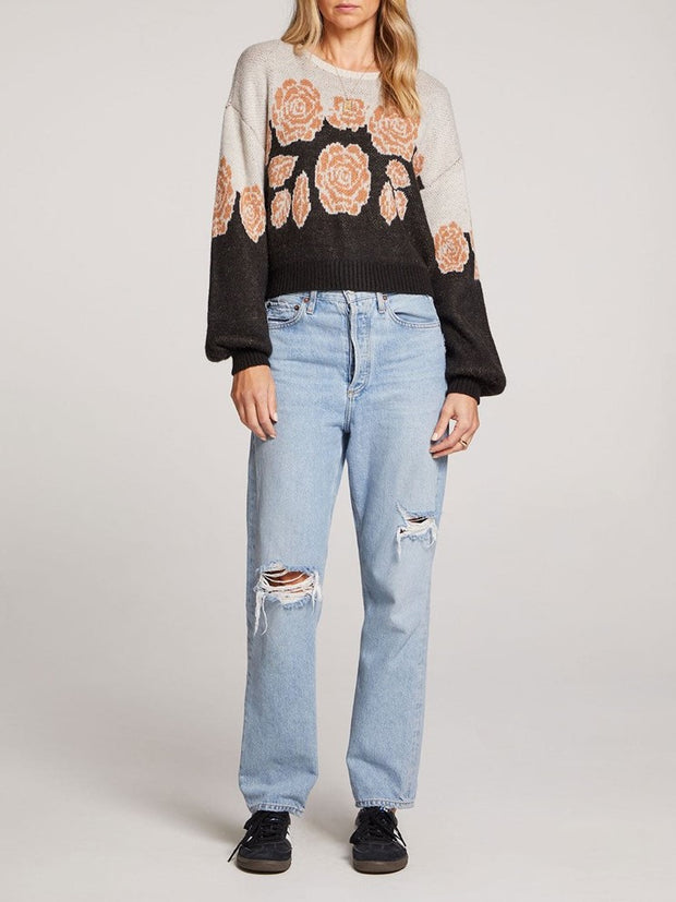 SALTWATER LUXE Mimi Floral Sweater