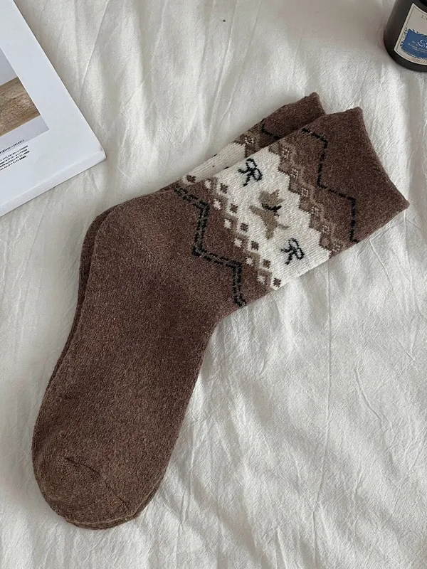 27 Holiday Crew Socks