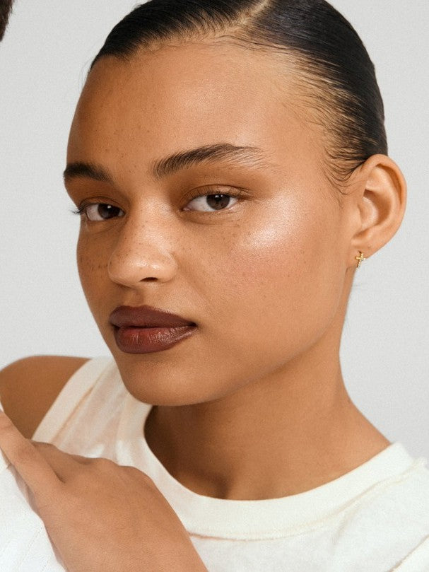 PILGRIM Clara Cross Pendant Earrings