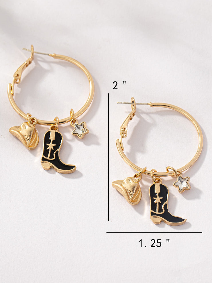 27 Western Charm Hoop Earrings