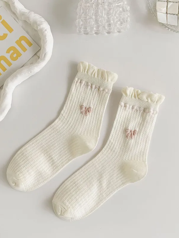 27 Bow Socks