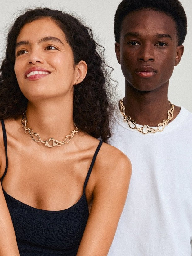 PILGRIM  Starlight Organic Chain Necklace