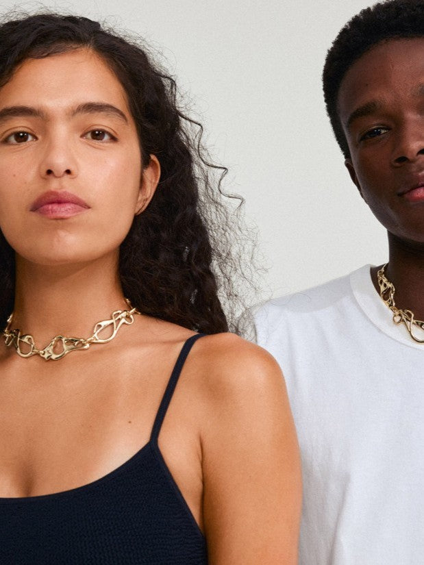 PILGRIM  Starlight Organic Chain Necklace