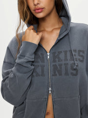 FRANKIES BIKINIS Weekend Thermal Hoodie