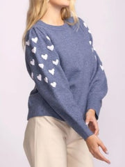 PINK MARTINI Revello Heart Sweater