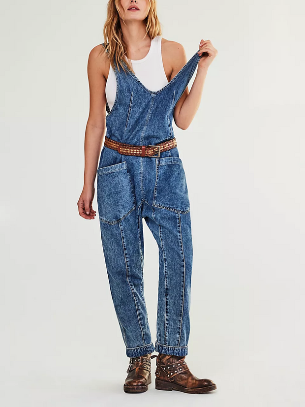 FREE PEOPLE High Roller Jumpsuit