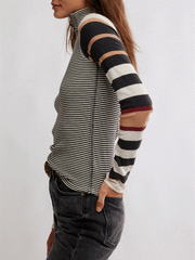 FREE PEOPLE Avery Zip Up Top