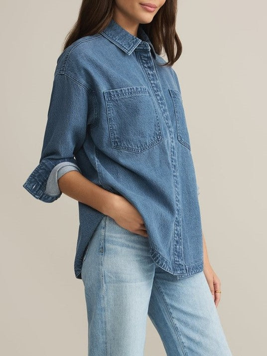 Z SUPPLY All Day Denim Shirt Jacket