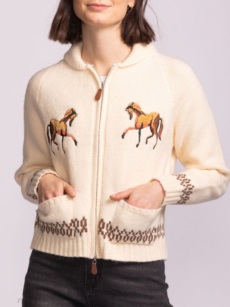 PINK MARTINI Capella Horse Sweater