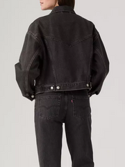 LEVI'S Shrunken 90's No Pleat Bejeweled Trucker Jacket