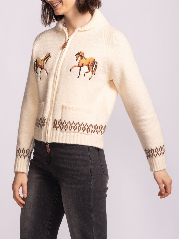 PINK MARTINI Capella Horse Sweater