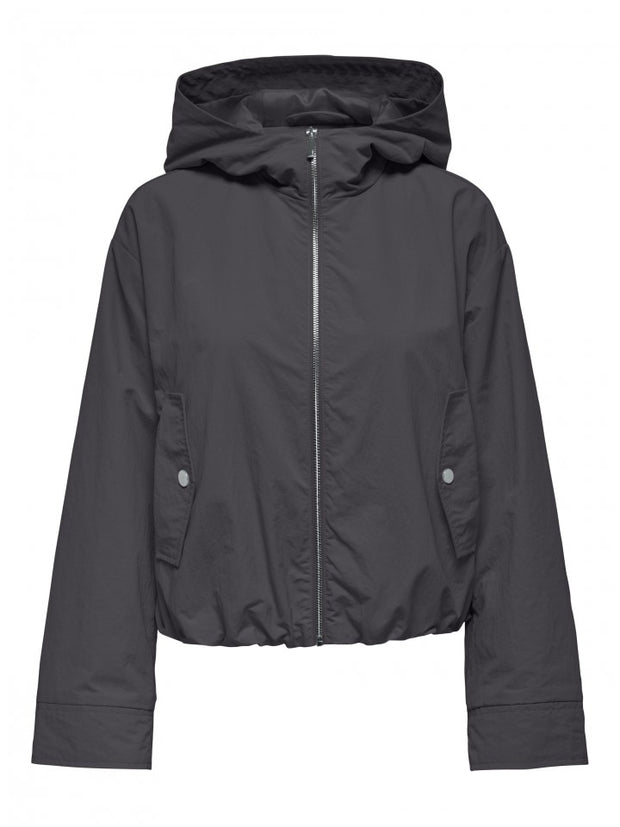 ONLY Bea Hooded Zip-Up Nylon Jacket