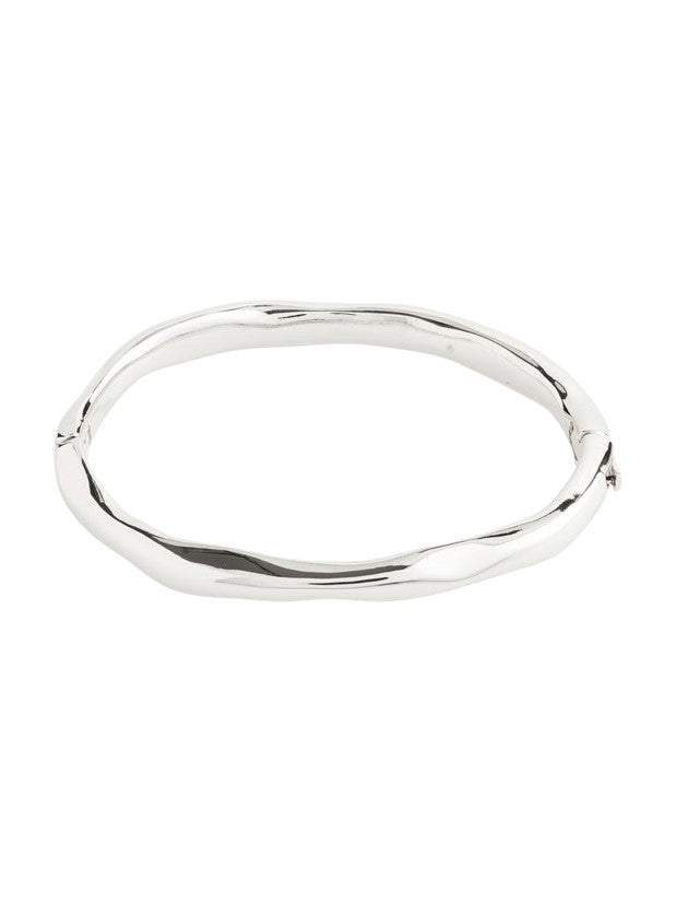 PILGRIM Light Wavy Bangle Bracelet