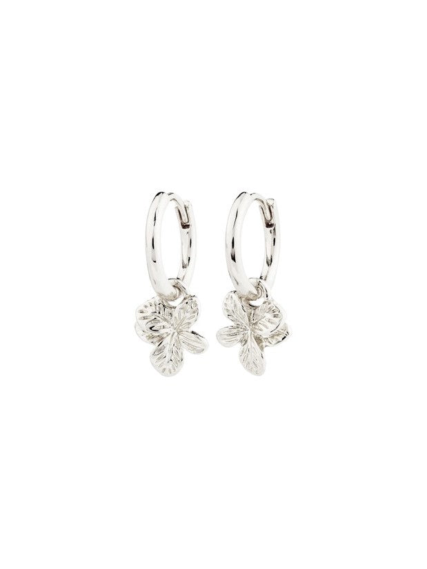 PILGRIM Charmaine Flower Hoop Earrings