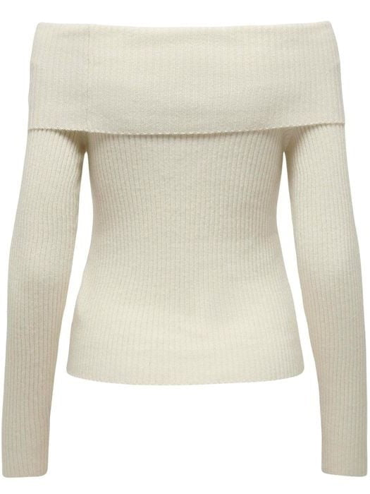 ONLY Katia Off Shoulder Knit Sweater