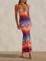 RUNAWAY THE LABEL Serina Lace Maxi Dress
