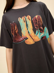 DAYDREAMER Kick Your Boots Off Merch Tee