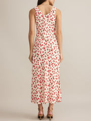 Z SUPPLY Hana La Rosa V-Neck Floral Maxi Dress