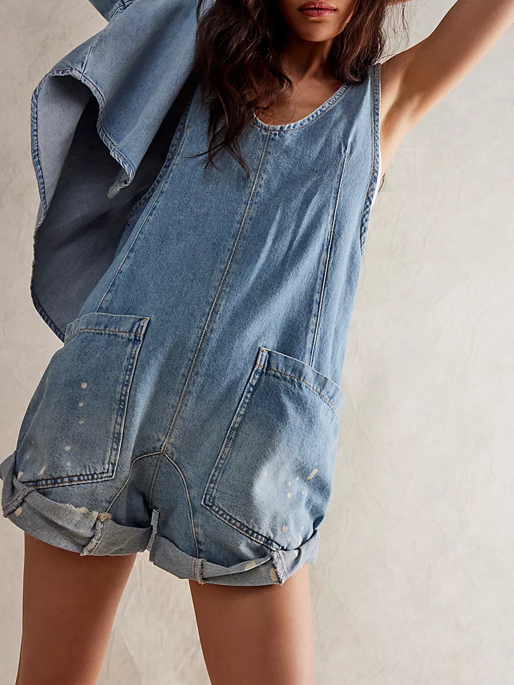 FREE PEOPLE High Roller Shortall