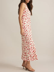 Z SUPPLY Hana La Rosa V-Neck Floral Maxi Dress