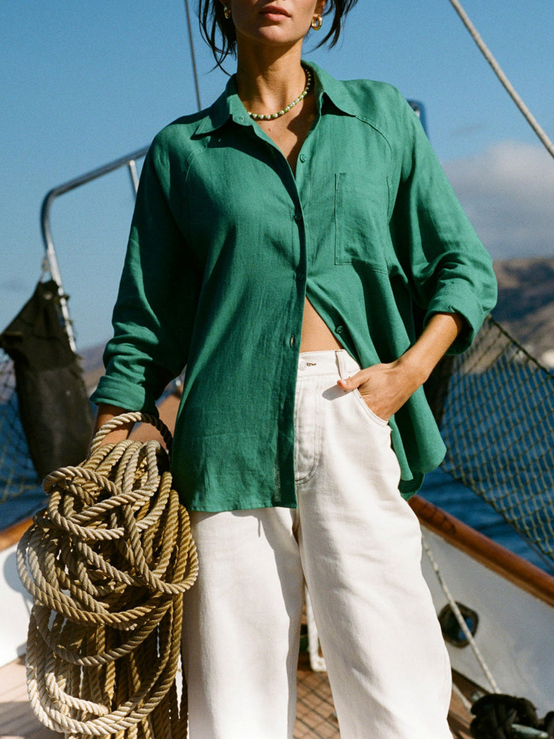 Z SUPPLY Perfect Linen Shirt – 27 Boutique
