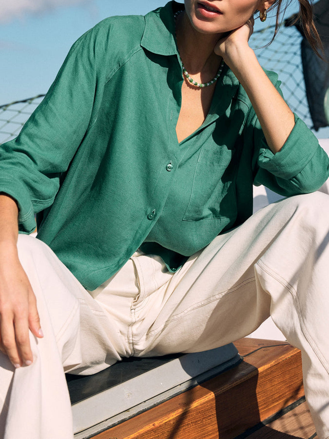 Z SUPPLY Perfect Linen Shirt – 27 Boutique