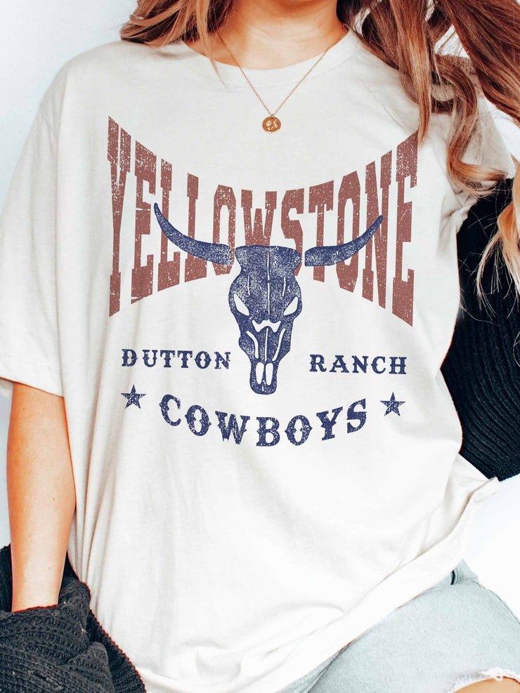 27 Yellowstone Dutton Ranch Cowboys Tee