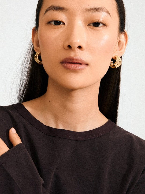 PILGRIM Damia Triple Hoop Earring