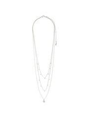PILGRIM Chayenne Crystal Layered Necklace