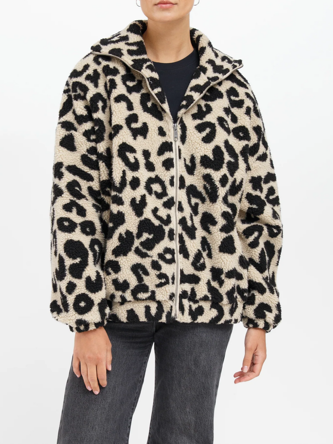 OG LABEL LEOPARD WORK JACKET