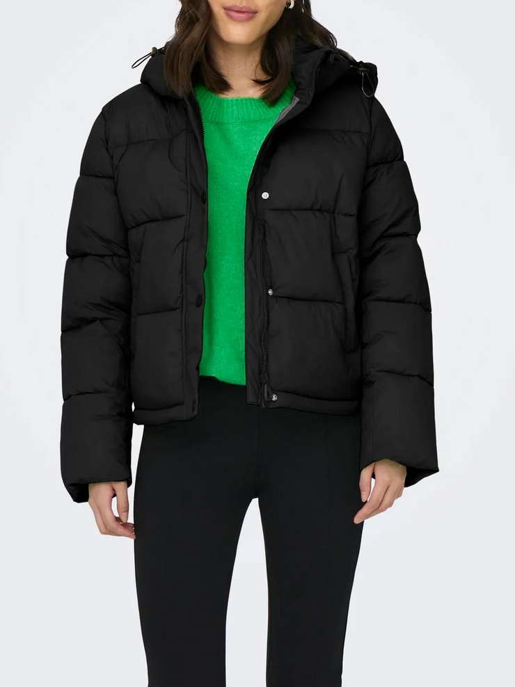 ONLY Ann Short Hooded Puffer Jacket