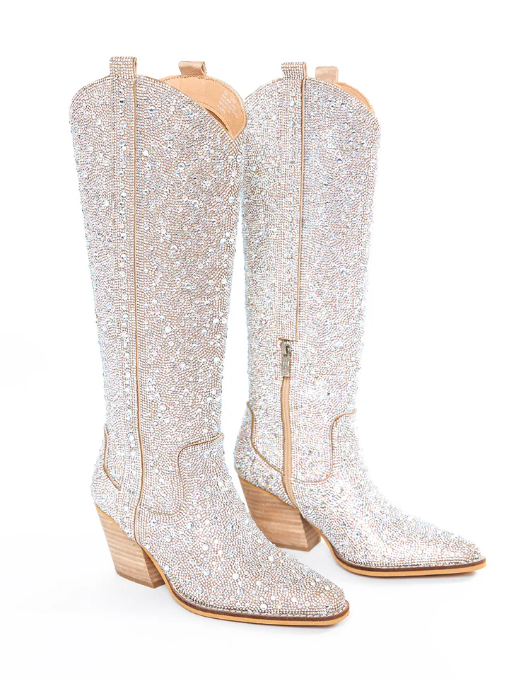 Cowboy boot bling hot sale