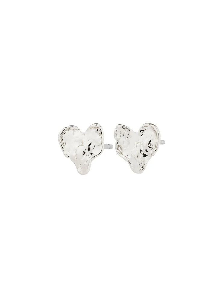 PILGRIM Ryan Heart Stud Earrings