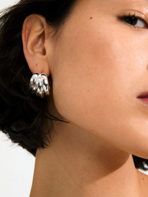 PILGRIM Damia Triple Hoop Earring