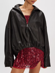 FREE PEOPLE Midnight Kiss Mini Slip Dress