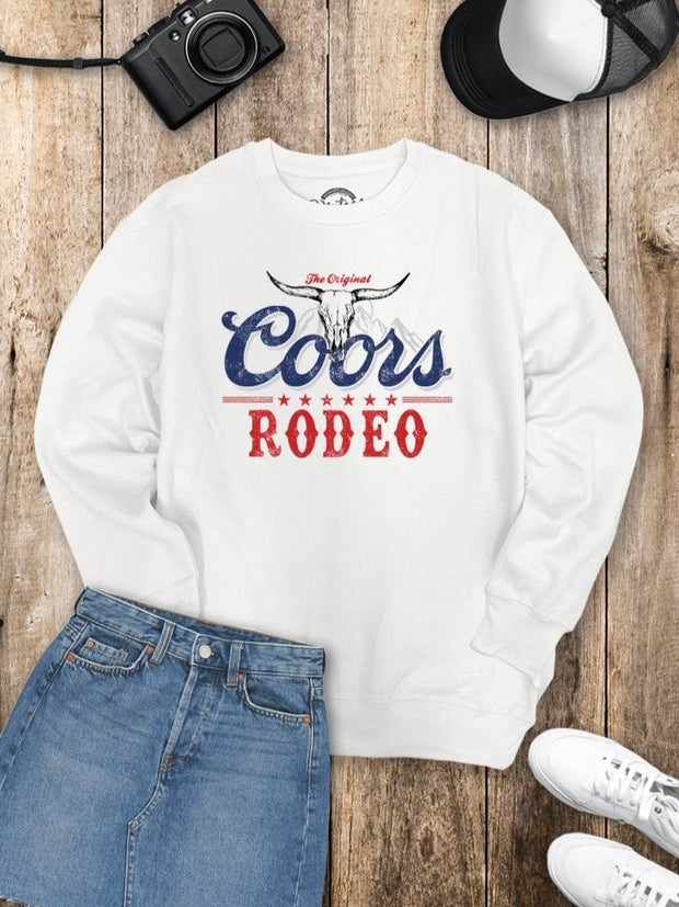 27 The Original Coors Rodeo Graphic Sweatshirt
