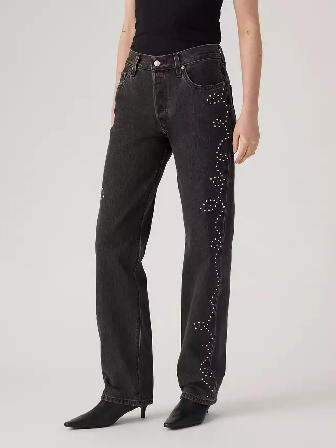 LEVI'S 501 90's Bejeweled Jean