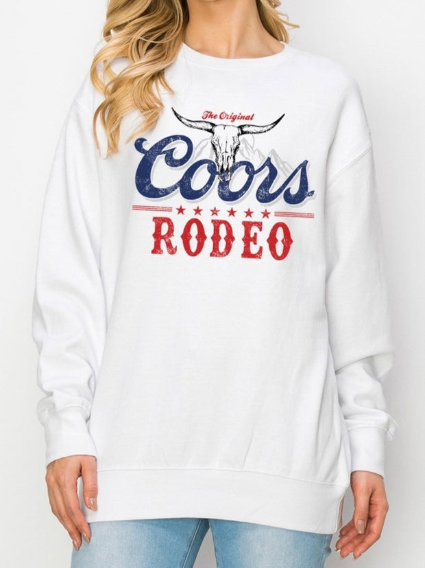 27 The Original Coors Rodeo Graphic Sweatshirt