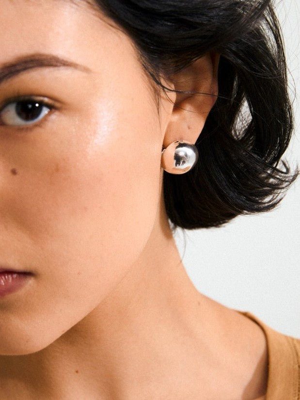 PILGRIM Jace Chunky Dome Earrings
