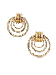 27 Geometric Triple Hoop Earrings