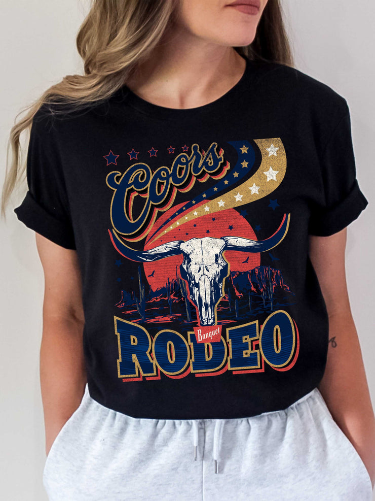 27 Coors Rodeo Stars Graphic Top