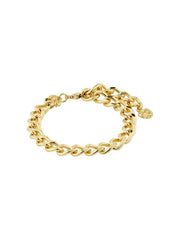 PILGRIM Charm Curb Chain Bracelet